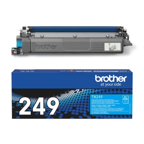 Brother TN-249 Cyan toner 4.000 sider original
