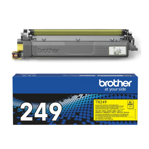 Brother TN-249 Gul toner 4.000 sider original