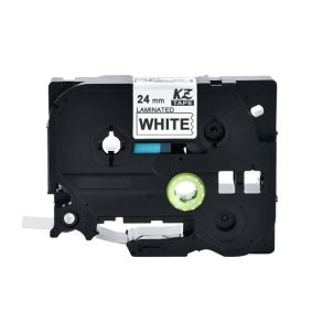 Brother TZe-251 sort tekst p hvid tape 24mm x 8m kompatibel