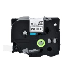 Brother TZe-261 sort tekst p hvid tape 36mm x 8m kompatibel