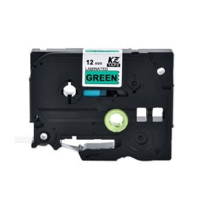 Brother TZe-731 sort tekst p grn tape 12mm x 8m kompatibel