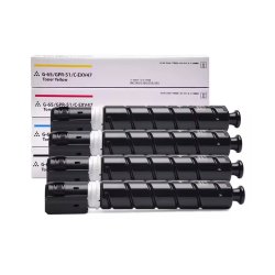 Canon C-EXV 58 BCMY toner 4 stk 251.000 sider kompatibel rabatpakke