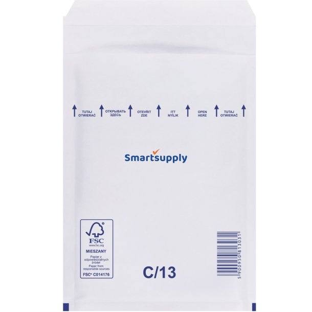 Boblekuverter 170 x 225 mm C/13 - 100 stk