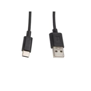 LANBERG KABEL USB 2.0 TYPE-C(M)-AM 1M, SORT