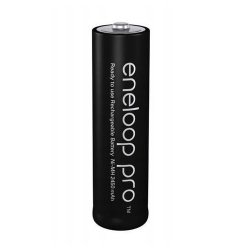 Genopladelige batterier PANASONIC ENELOOP PRO AA 2500 mAh 4 szt + kasse (BK-3HCDE/4CP+CASE)