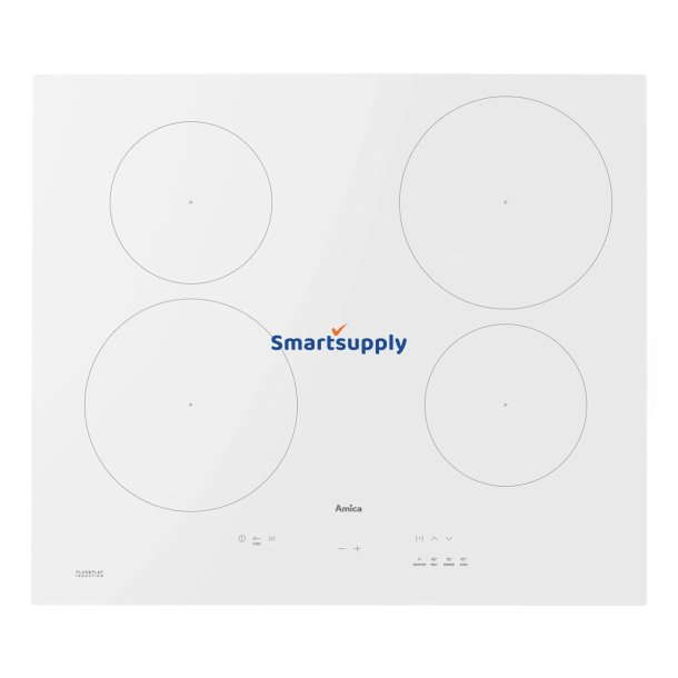 Induktionskogeplade Amica Pidh6140phtuln 3.0 Hvid
