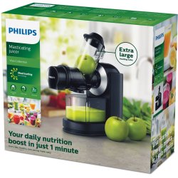 Philips Viva Collection XL-pfyldningsrr, 70 mm, Masticating-juicer