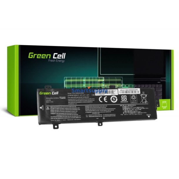 Green Cell L15c2pb3 L15l2pb4 L15m2pb3 L15s2tb0 Lenovo Laptop Batteri 7,6V 3500 mAh (Le118)
