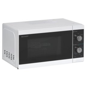 Sharp YC-MG01E-W mikroblgeovn Bordplade Grill mikroovn 20 L 800 W Sort, Hvid