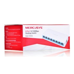 Mercusys 8-Ports 10/100 Mbps Desktop Switch
