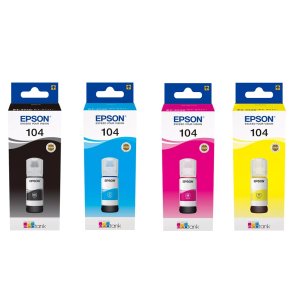 Epson 104 Valuepack BCMY blkrefill 280ml original