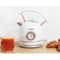 Elektrisk kedel Blaupunkt EKS802WH, 1,8L, 3000 W, Hvid
