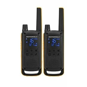 Motorola Talkabout T82 Extreme Twin Pack to-vejs radio 16 kanaler Sort, Orange