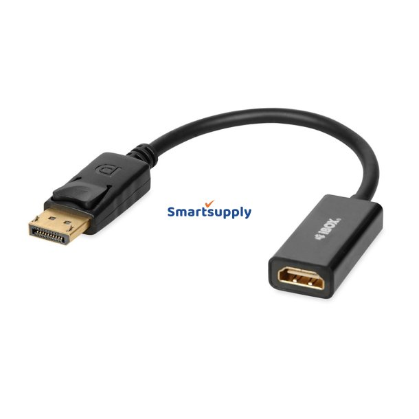 Ibox Iadp4k Display Port Til Hdmi Kabel Adapter
