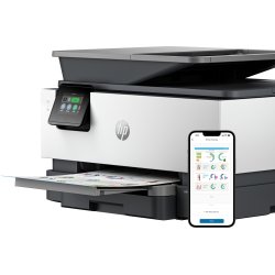 Hp Officejet Pro 9120B Trdls Alt-I-En Farveprinter, Tosidet Udskrivning, Kopimaskine, Scanner