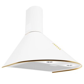 Skorstenshtte Akpo WK-4 Dandys GOLD 60 cm 450 m3/h, Hvid