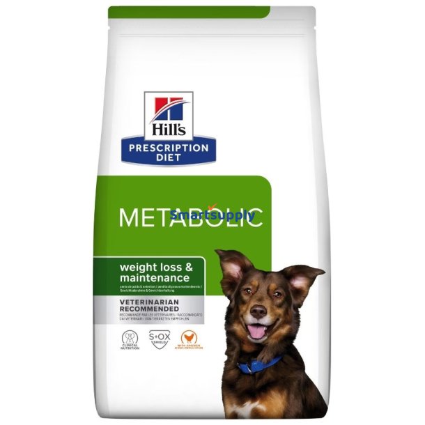 Hill's Prescription Diet Canine Metabolic Trfoder Til Hunde Kylling 12 Kg