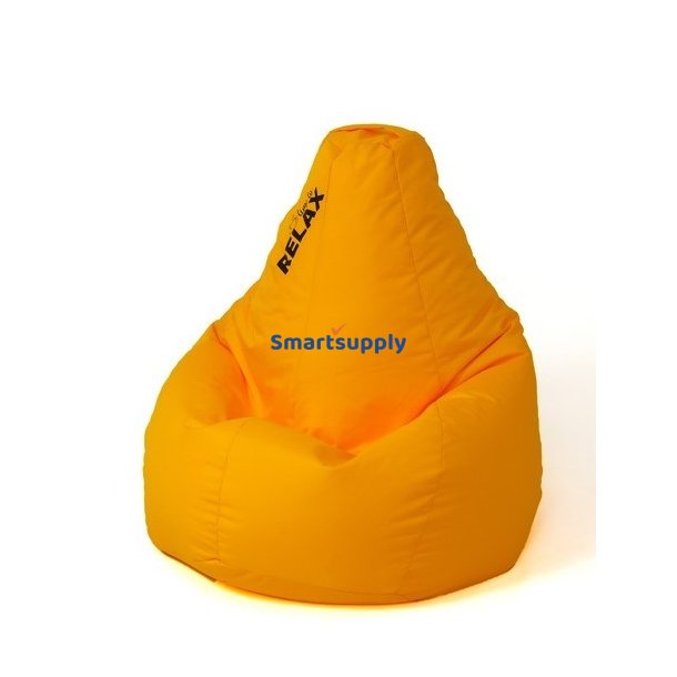 Sako taske pouffe Pre gul L 105 x 80 cm