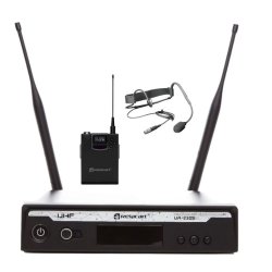 Relacart UR-230S HSAE1 - enkelt trdlst st med fitnessmikrofon