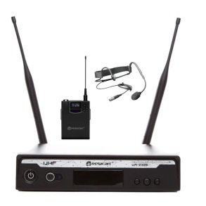 Relacart UR-230S HSAE1 - enkelt trdlst st med fitnessmikrofon