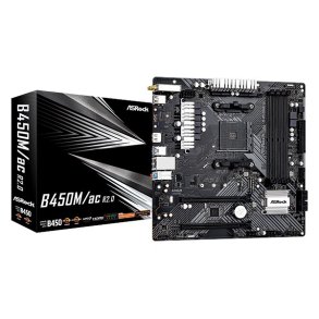 Asrock-bundkort B450M/AC R2.0