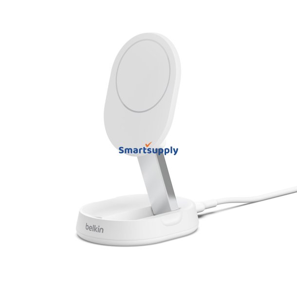 Belkin Boostcharge Pro Smartphone Hvid AC Trdls Opladning Hurtig Opladning Indendrs