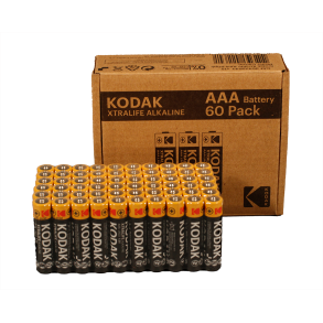 Kodak XTRALIFE alkaline AAA battery (60 pack)