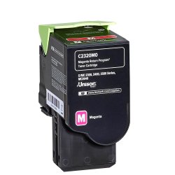 Lexmark C2320M0 Magenta toner 1.000 sider original