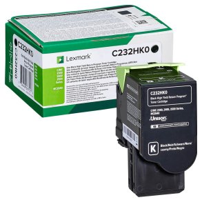 Lexmark C232HK0 Sort toner 3.000 sider original
