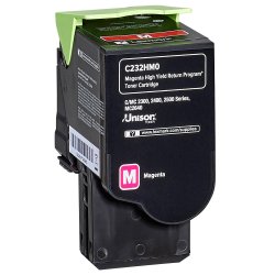 Lexmark C232HM0 Magenta toner 2.300 sider original