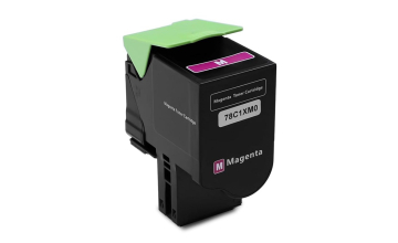 Lexmark 78C20M0 Magenta toner 1.400 sider kompatibel