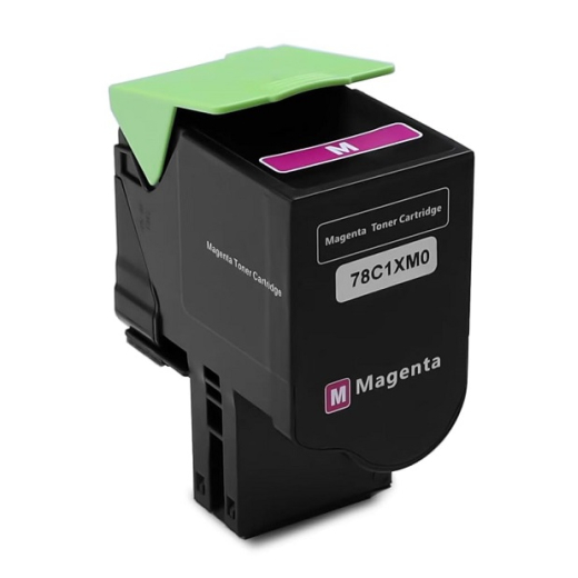 Lexmark 78C20M0 Magenta toner 1.400 sider kompatibel