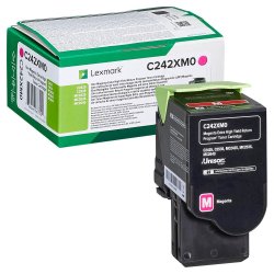 Lexmark C242XM0 Magenta toner 3.500s original