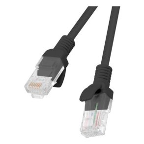 Lanberg PCU5-20CC-0200-BK netvrkskabel Sort 2 m Cat5e U/UTP (UTP)