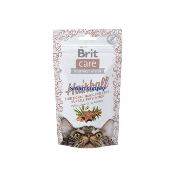 BRIT Care Cat Snack Hairball - katteleget�j - 50 g