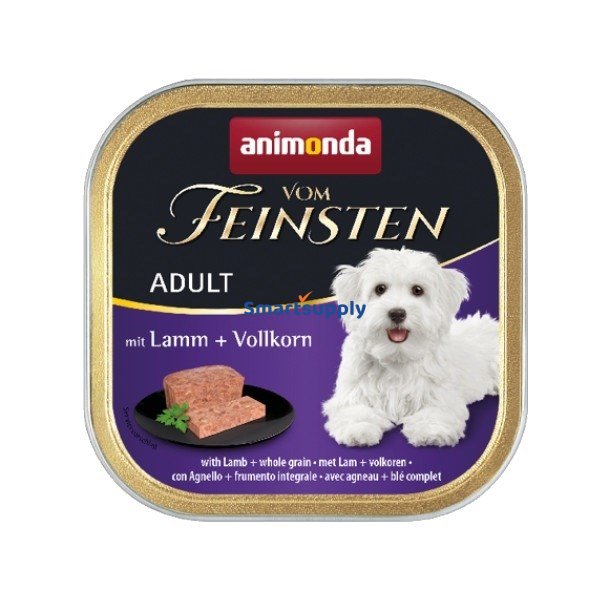 ANIMONDA Vom Feinsten Adult Lamb and whole grain - vdt hundefoder - 150g