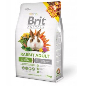 BRIT Animals Rabbit Adult Complete - kaninfoder - 1,5 kg