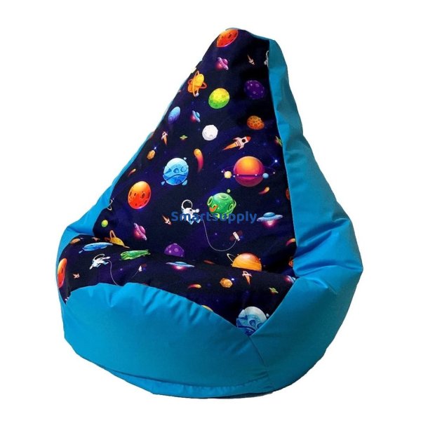 Go Gift Skkestol Bl Planeter L 105 X 80 cm
