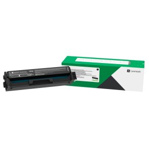 Lexmark C3220K0 Sort tonerpatron 1.500 sider original