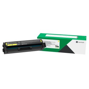 Lexmark C3220Y0 Gul tonerpatron 1.500 sider original