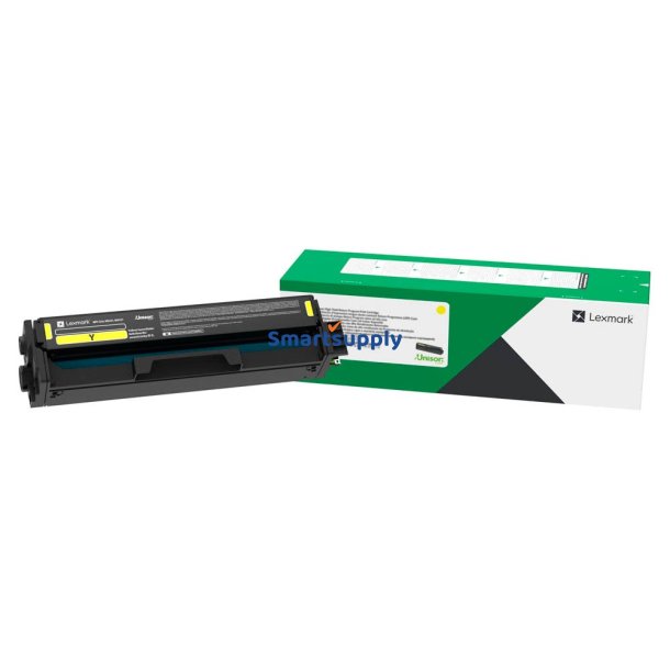 Lexmark C3220Y0 Gul tonerpatron 1.500 sider original