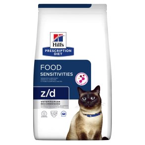 HILL'S Prescription Diet Food Sensitivities z/d Feline - tr kattefoder - 3 kg