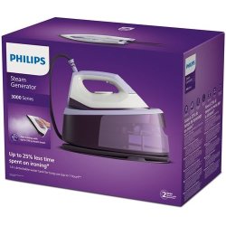 Philips 3000 series PSG3000/30 Dampstrygning station 2400 W 1,4 L Keramisk strygesl Lilla, Hvid