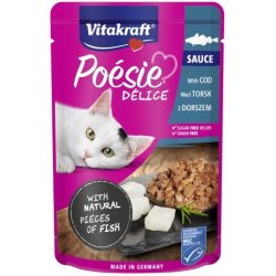 Vitakraft Po&eacute;sie Delice Fiskeudvalg - Vdfoder Til Katte - 6 + 1 X 85G