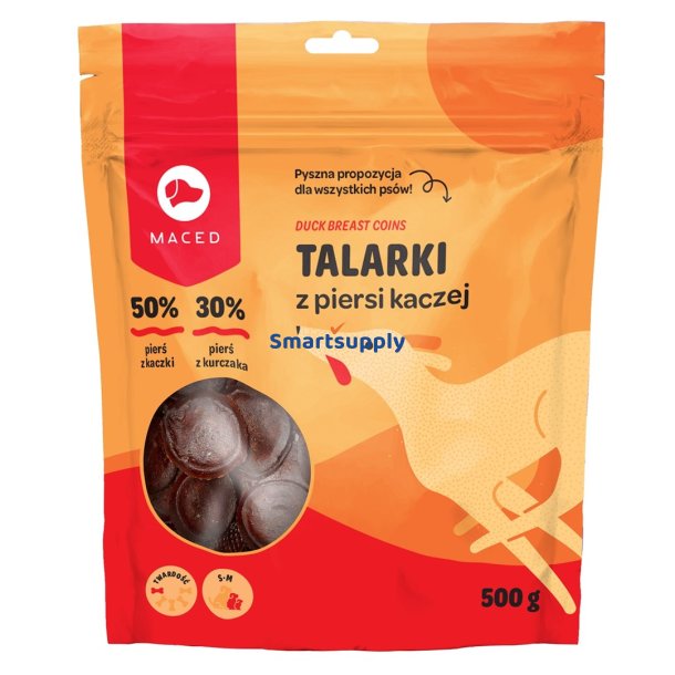 Maced Duck Chips - Hundegodbid - 500G