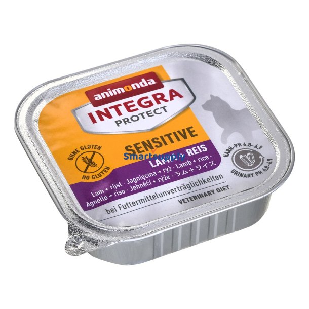 Animonda Integra Protect Sensitive Lam Med Ris - Vdfoder Til Katte - 100G