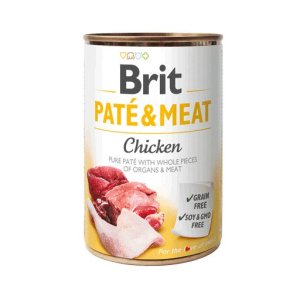 BRIT Pat & Meat med kylling - vdt hundefoder - 400g