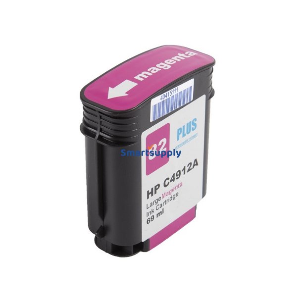HP 82 Magenta bl�kpatron 69ml C4912A kompatibel