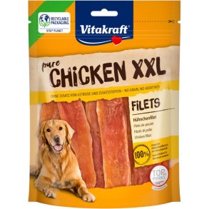 VITAKRAFT Kyllingefilet XXL - delikatesse til hunde - 250g