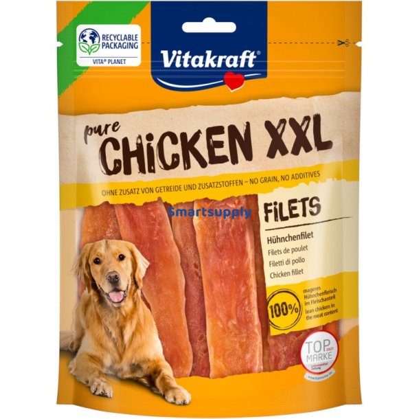 Vitakraft Kyllingefileter Xxl - Hundegodbid - 250G